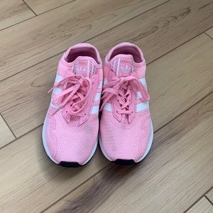 Girls Adidas slip on sneakers